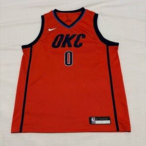 Kids Nike Swingman OKC Oklahoma City Thunder Russell Westbrook Basketball Jersey